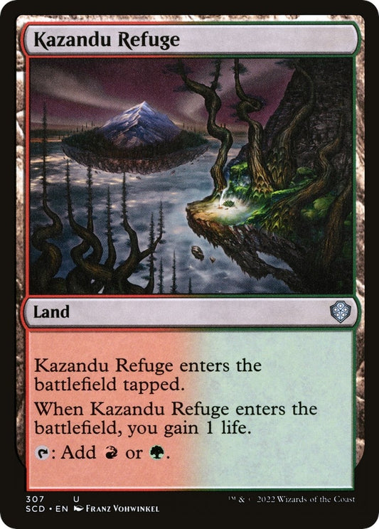 Image for Kazandu Refuge (307) (Starter Commander Decks) - Magic: The Gathering