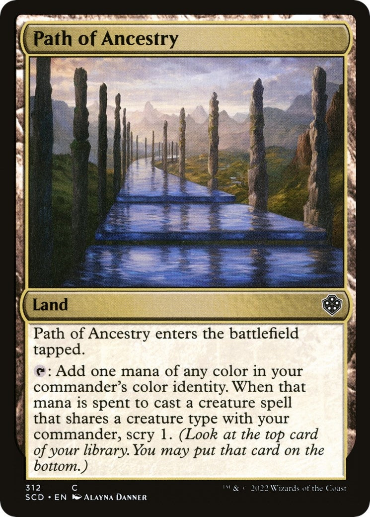 Image for Path of Ancestry (312) (Starter Commander Decks) - Magic: The Gathering