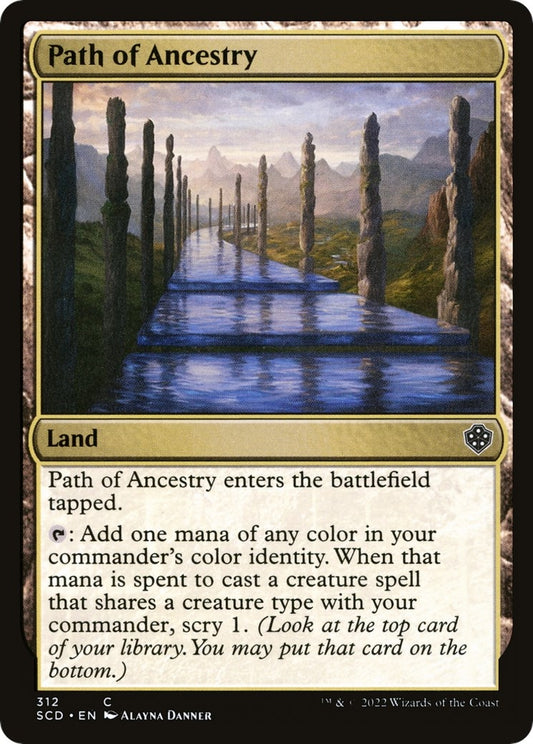 Image for Path of Ancestry (312) (Starter Commander Decks) - Magic: The Gathering