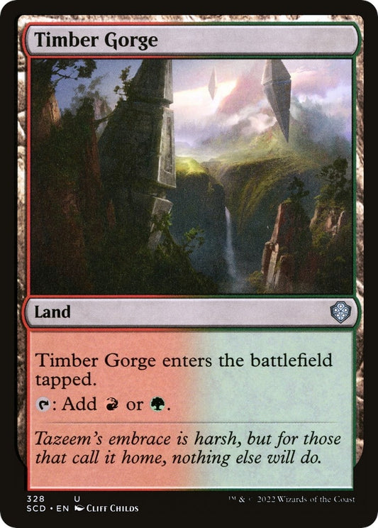 Image for Timber Gorge (328) (Starter Commander Decks) - Magic: The Gathering