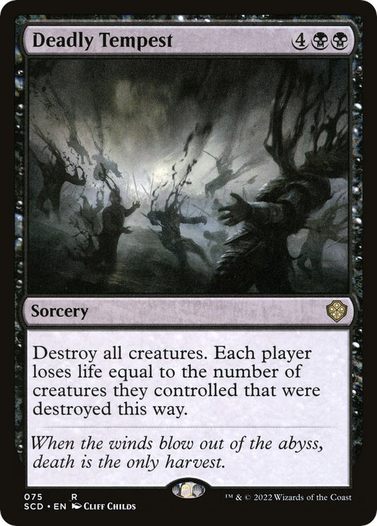 Image for Deadly Tempest (75) (Starter Commander Decks) - Magic: The Gathering