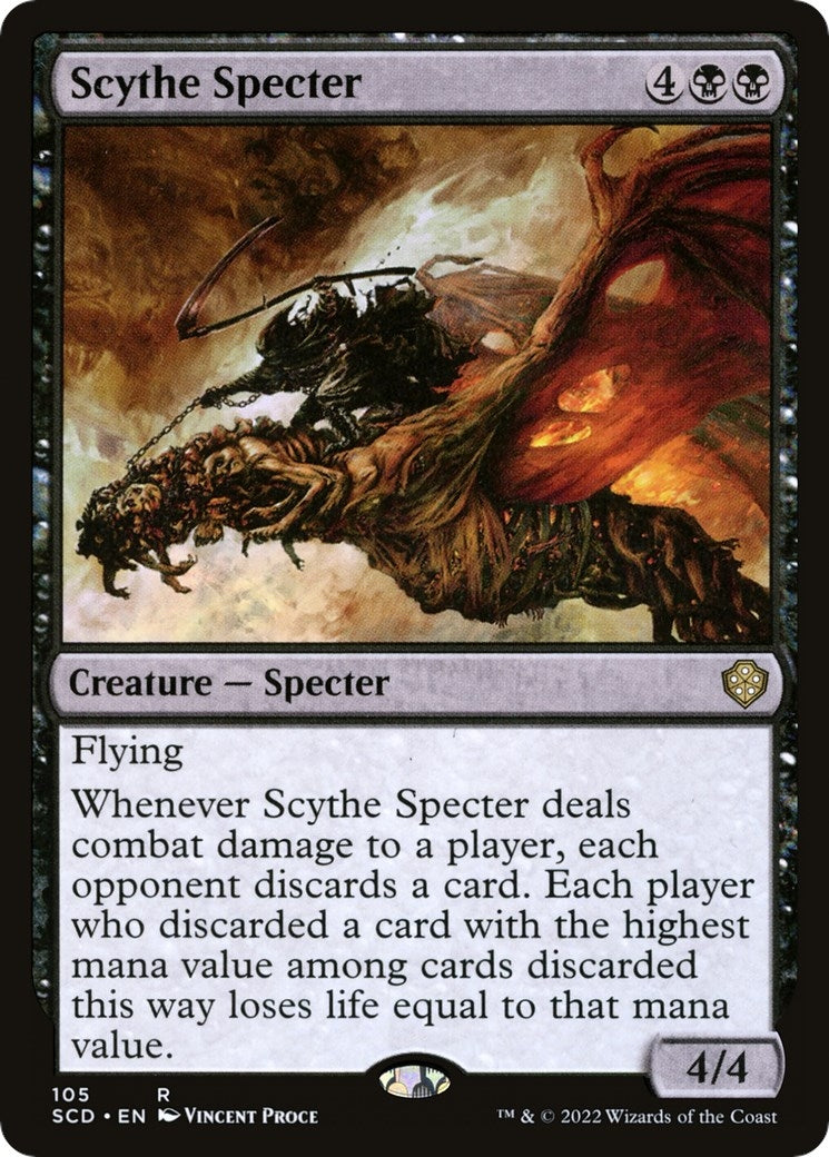 Image for Scythe Specter (105) (Starter Commander Decks) - Magic: The Gathering