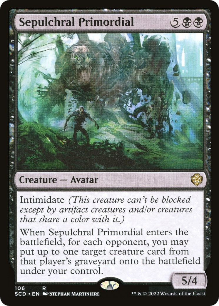Image for Sepulchral Primordial (106) (Starter Commander Decks) - Magic: The Gathering