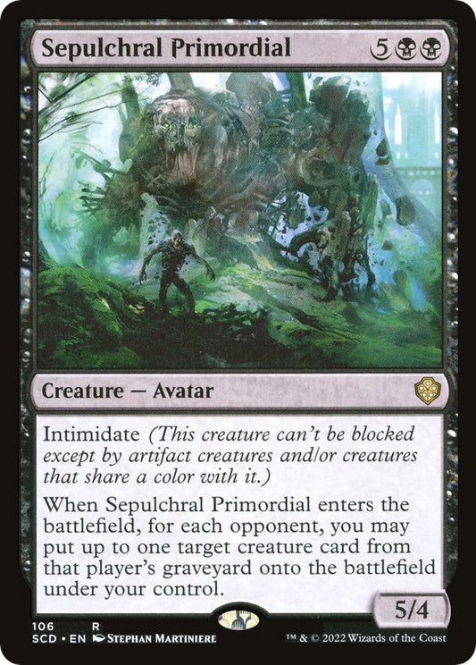 Image for Sepulchral Primordial (106) (Starter Commander Decks) - Magic: The Gathering