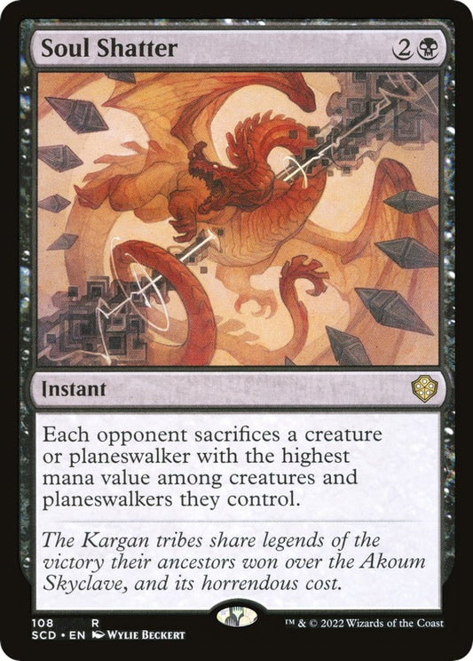 Image for Soul Shatter (108) (Starter Commander Decks) - Magic: The Gathering