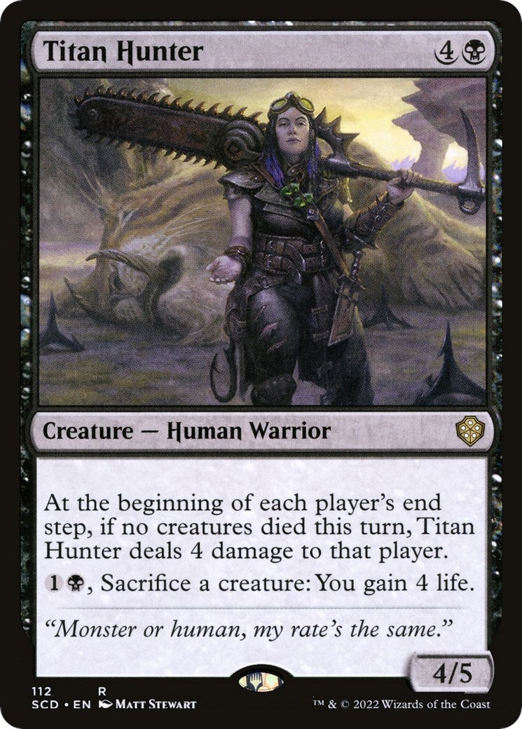Image for Titan Hunter (112) (Starter Commander Decks) - Magic: The Gathering