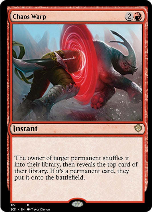 Image for Chaos Warp (127) (Starter Commander Decks) - Magic: The Gathering