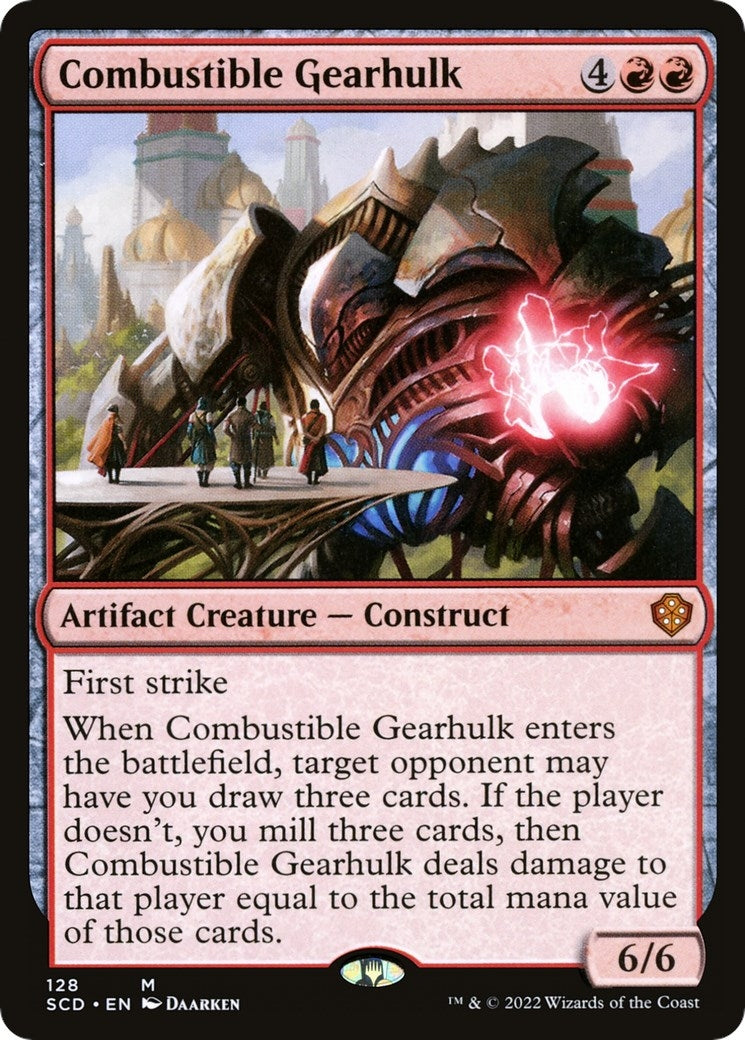 Image for Combustible Gearhulk (128) (Starter Commander Decks) - Magic: The Gathering