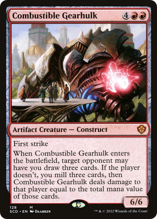 Image for Combustible Gearhulk (128) (Starter Commander Decks) - Magic: The Gathering