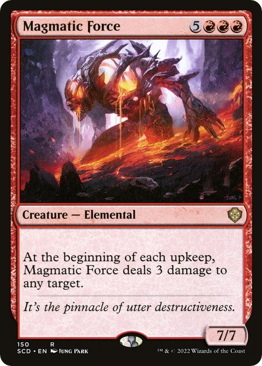 Image for Magmatic Force (150) (Starter Commander Decks) - Magic: The Gathering