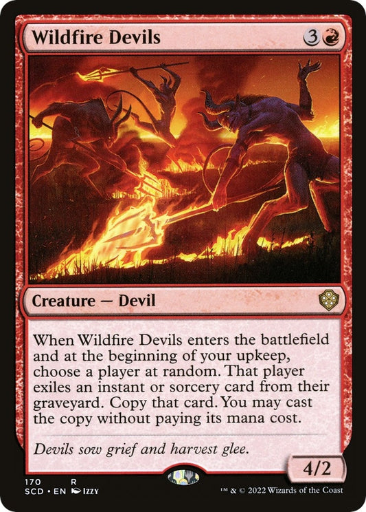 Image for Wildfire Devils (170) (Starter Commander Decks) - Magic: The Gathering