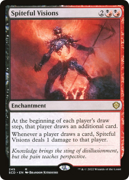 Image for Spiteful Visions (245) (Starter Commander Decks) - Magic: The Gathering