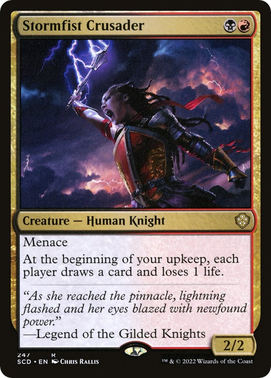 Image for Stormfist Crusader (247) (Starter Commander Decks) - Magic: The Gathering
