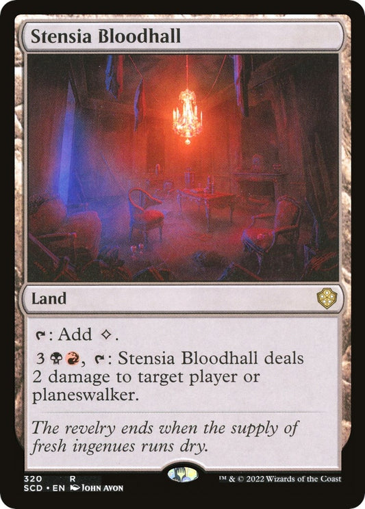 Image for Stensia Bloodhall (320) (Starter Commander Decks) - Magic: The Gathering