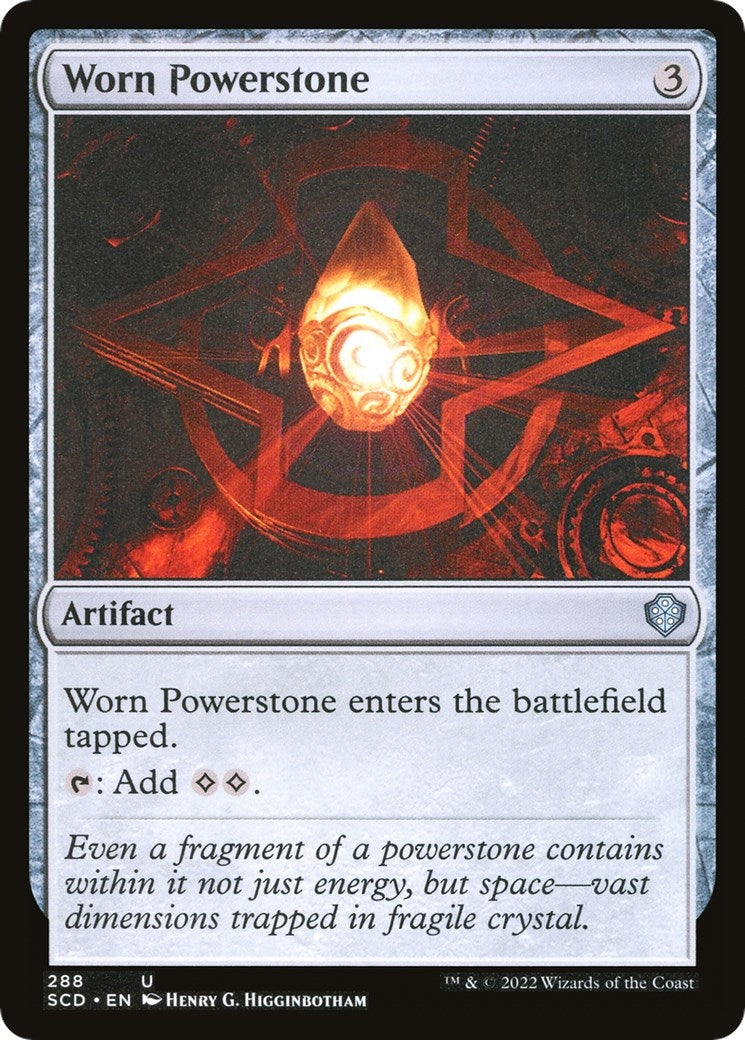 Image for Worn Powerstone (288) (Starter Commander Decks) - Magic: The Gathering
