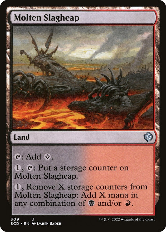 Image for Molten Slagheap (309) (Starter Commander Decks) - Magic: The Gathering