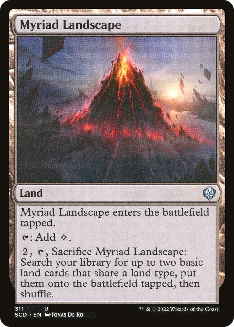 Image for Myriad Landscape (311) (Starter Commander Decks) - Magic: The Gathering
