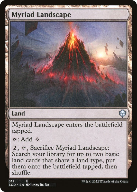 Image for Myriad Landscape (311) (Starter Commander Decks) - Magic: The Gathering