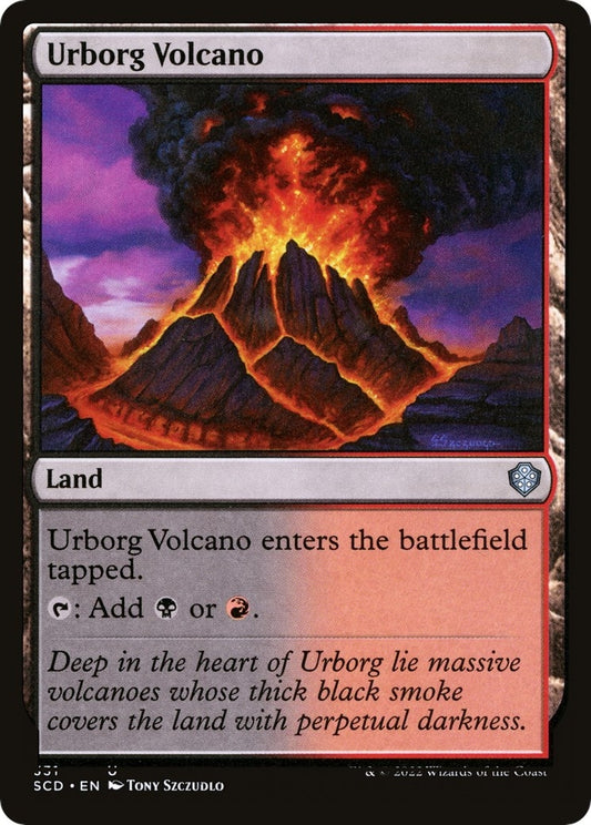 Image for Urborg Volcano (331) (Starter Commander Decks) - Magic: The Gathering