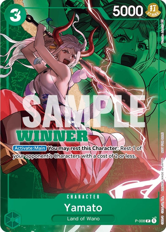 Image for Yamato - P-008 (Winner Pack Vol. 1) (P-008) (One Piece Promotion Cards) - One Piece Card Game