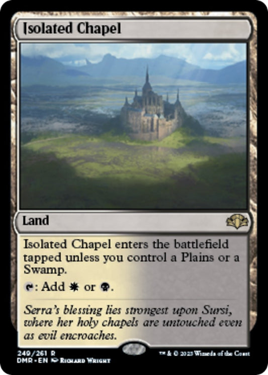 Image for Isolated Chapel (249) (Dominaria Remastered) - Magic: The Gathering