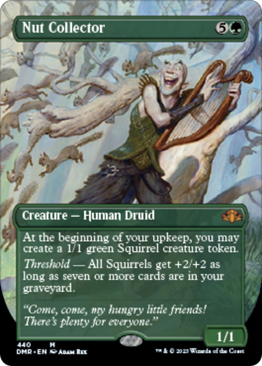 Image for Nut Collector (Borderless) (440) (Dominaria Remastered) - Magic: The Gathering