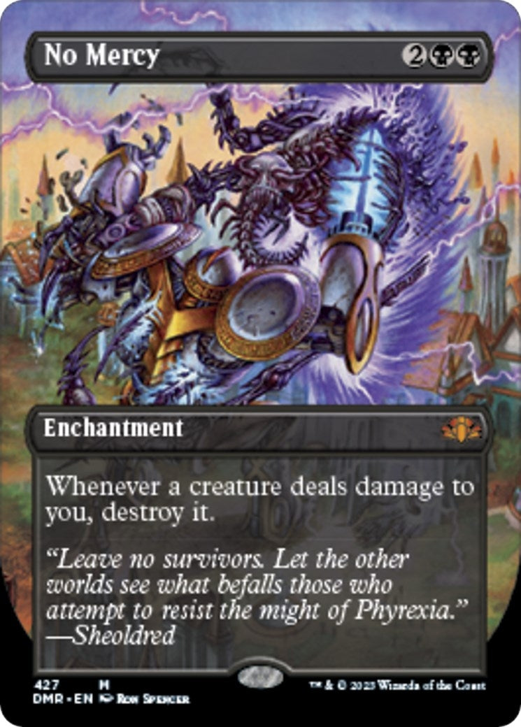 Image for No Mercy (Borderless) (427) (Dominaria Remastered) - Magic: The Gathering