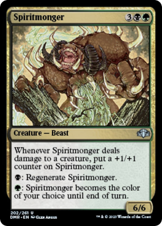 Image for Spiritmonger (202) (Dominaria Remastered) - Magic: The Gathering