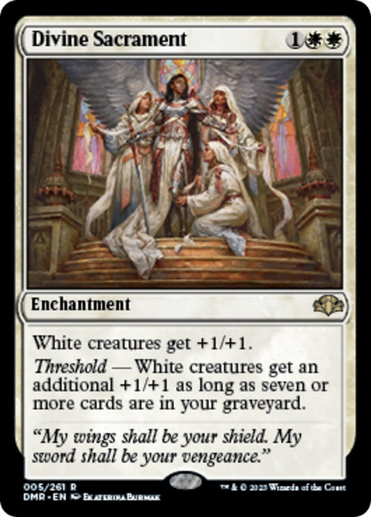 Image for Divine Sacrament (5) (Dominaria Remastered) - Magic: The Gathering