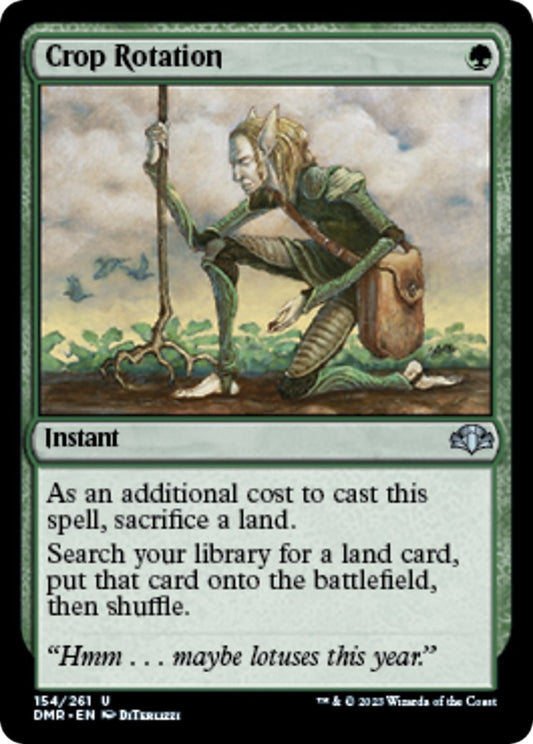 Image for Crop Rotation (154) (Dominaria Remastered) - Magic: The Gathering