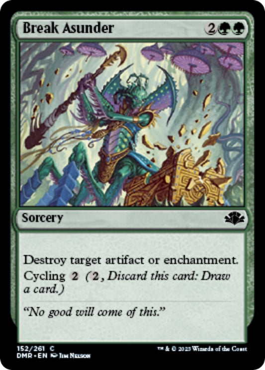 Image for Break Asunder (152) (Dominaria Remastered) - Magic: The Gathering