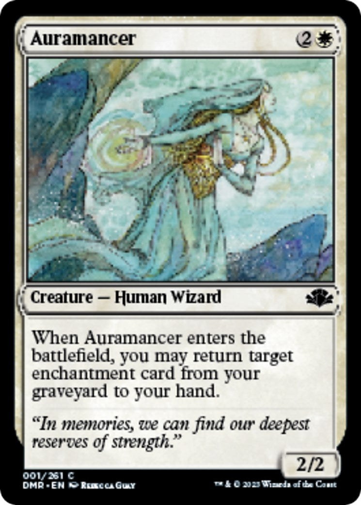Image for Auramancer (1) (Dominaria Remastered) - Magic: The Gathering
