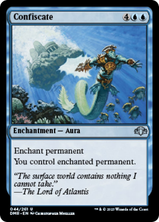 Image for Confiscate (44) (Dominaria Remastered) - Magic: The Gathering