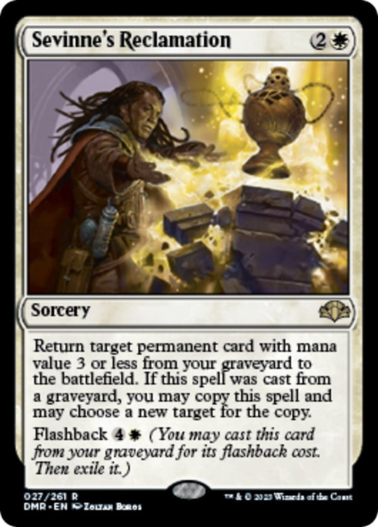 Image for Sevinne's Reclamation (27) (Dominaria Remastered) - Magic: The Gathering