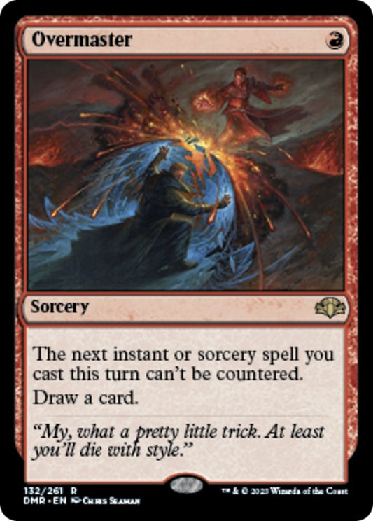 Image for Overmaster (132) (Dominaria Remastered) - Magic: The Gathering