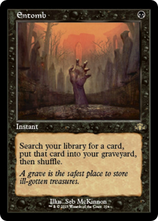 Image for Entomb (Retro Frame) (304) (Dominaria Remastered) - Magic: The Gathering