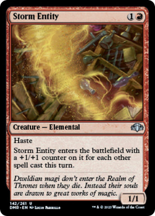 Image for Storm Entity (142) (Dominaria Remastered) - Magic: The Gathering