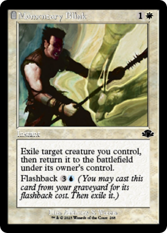 Image for Momentary Blink (Retro Frame) (268) (Dominaria Remastered) - Magic: The Gathering