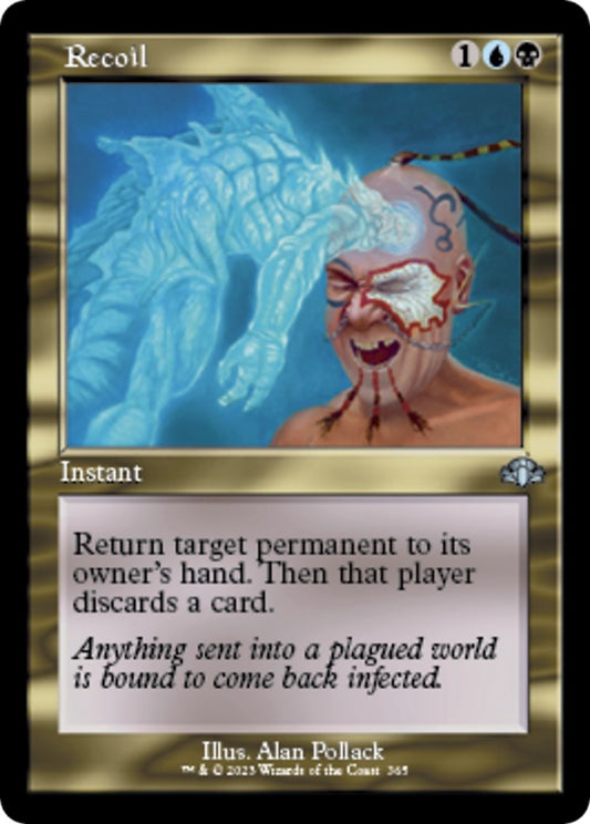Image for Recoil (Retro Frame) (365) (Dominaria Remastered) - Magic: The Gathering