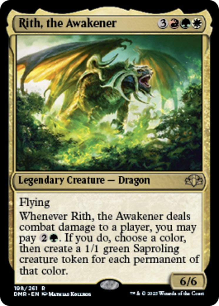 Image for Rith, the Awakener (198) (Dominaria Remastered) - Magic: The Gathering