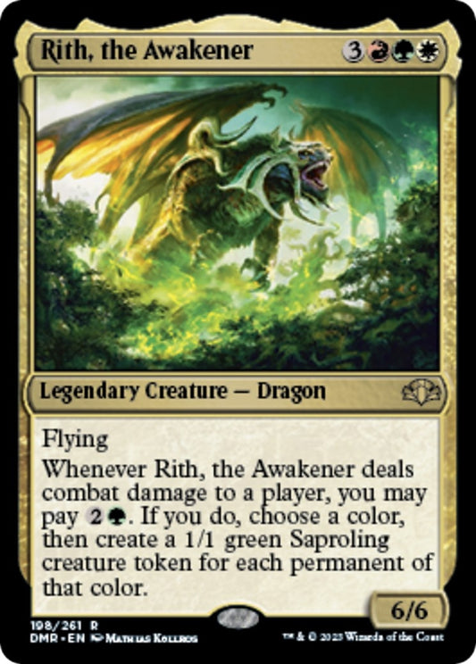 Image for Rith, the Awakener (198) (Dominaria Remastered) - Magic: The Gathering