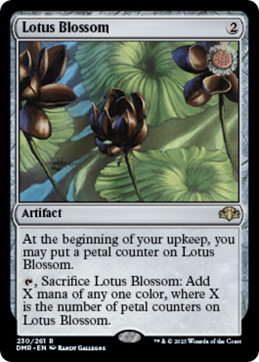 Image for Lotus Blossom (230) (Dominaria Remastered) - Magic: The Gathering