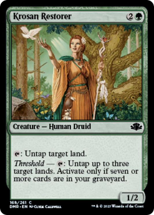 Image for Krosan Restorer (168) (Dominaria Remastered) - Magic: The Gathering