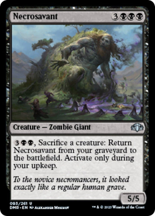 Image for Necrosavant (93) (Dominaria Remastered) - Magic: The Gathering