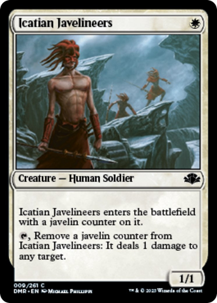 Image for Icatian Javelineers (9) (Dominaria Remastered) - Magic: The Gathering