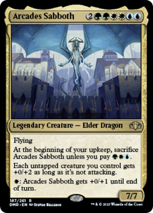 Image for Arcades Sabboth (187) (Dominaria Remastered) - Magic: The Gathering
