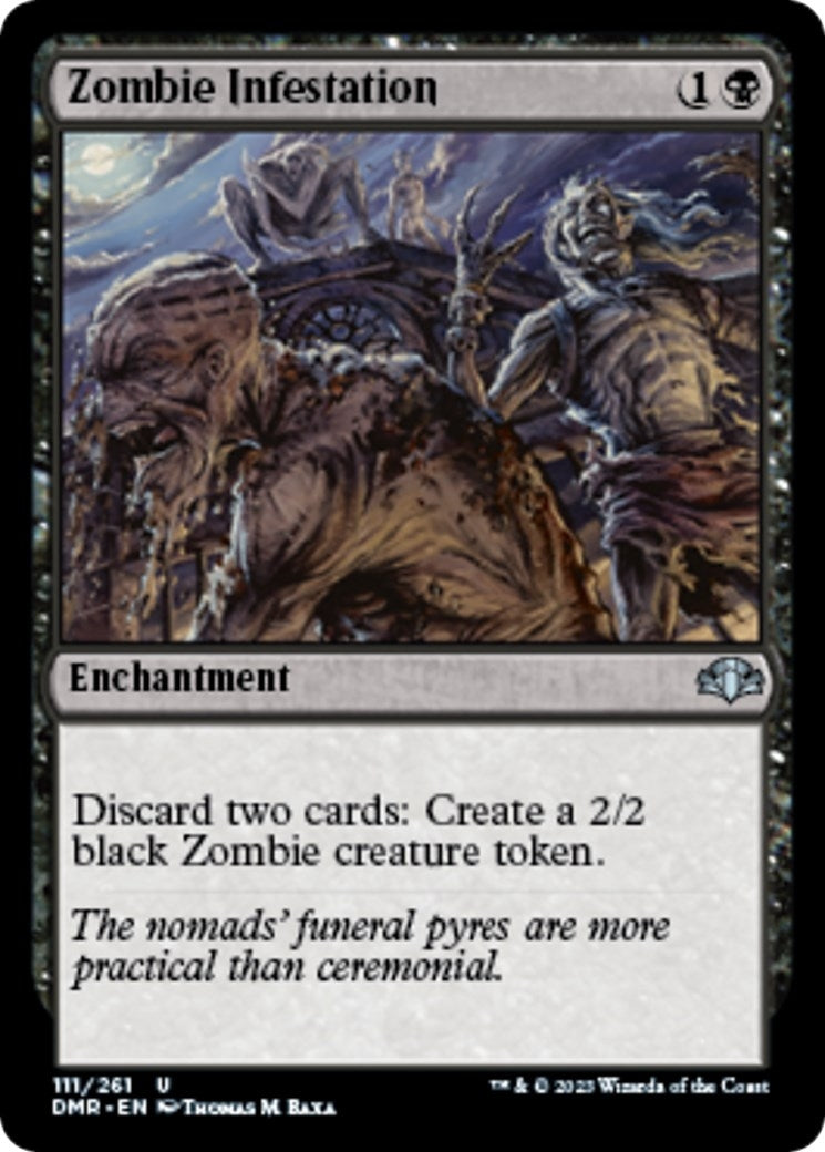 Image for Zombie Infestation (111) (Dominaria Remastered) - Magic: The Gathering