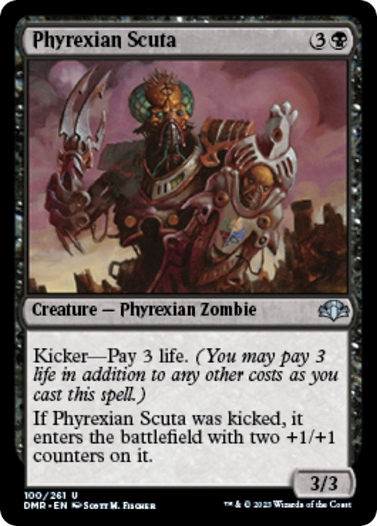 Image for Phyrexian Scuta (100) (Dominaria Remastered) - Magic: The Gathering
