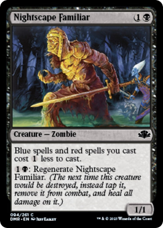Image for Nightscape Familiar (94) (Dominaria Remastered) - Magic: The Gathering