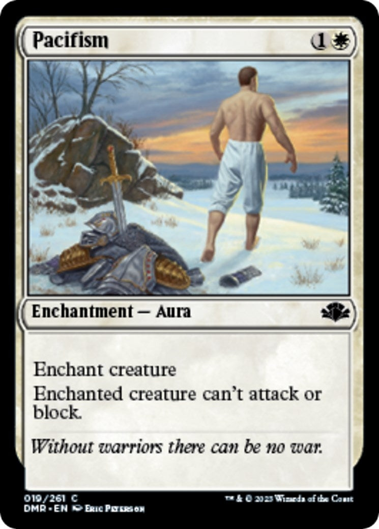 Image for Pacifism (19) (Dominaria Remastered) - Magic: The Gathering